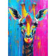 Puzzle Enjoy Jirafa Pintada de 1000 Piezas