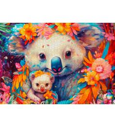 Puzzle Enjoy Abrazo de Koala de 1000 Piezas