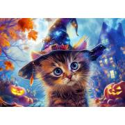 Puzzle Enjoy La Gatita Brujita de 1000 Piezas