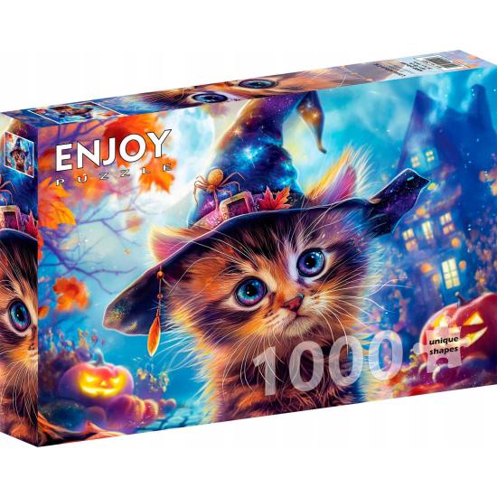 Puzzle Enjoy La Gatita Brujita de 1000 Piezas