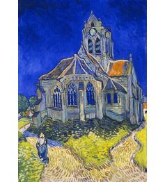 Puzzle Enjoy La iglesia en Auvers de 1000 Piezas