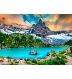 Puzzle Enjoy Lago Sorapis, Dolomitas, Italia de 1000 Piezas