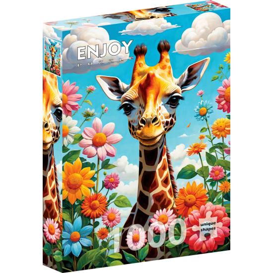 Puzzle Enjoy Linda Jirafa de 1000 Piezas Puzzle Enjoy Linda Jirafa de 1000 Piezas