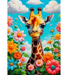Puzzle Enjoy Linda Jirafa de 1000 Piezas