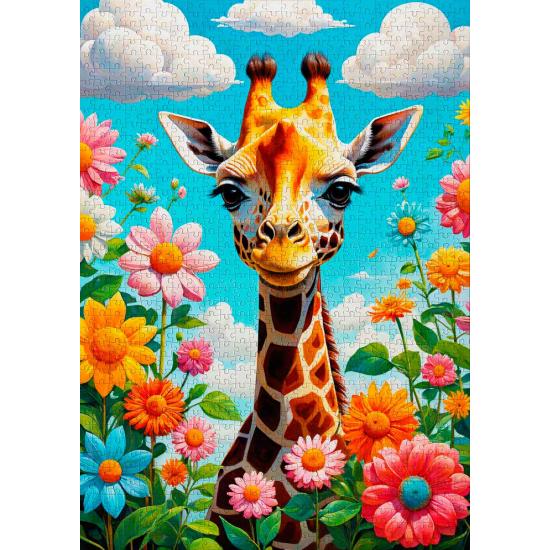 Puzzle Enjoy Linda Jirafa de 1000 Piezas Puzzle Enjoy Linda Jirafa de 1000 Piezas
