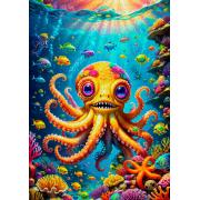 Puzzle Enjoy Lindo Pulpo de 1000 Piezas