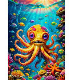 Puzzle Enjoy Lindo Pulpo de 1000 Piezas