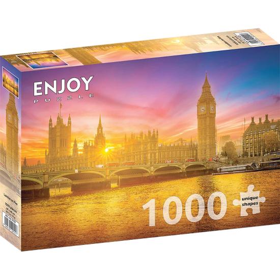 Puzzle Enjoy Londres Encendido de 1000 Piezas Puzzle Enjoy Londres Encendido de 1000 Piezas