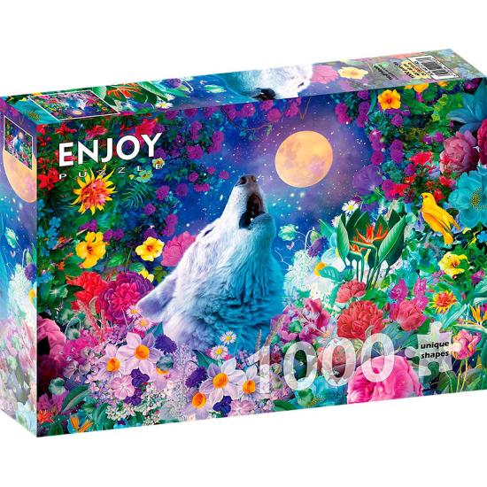 Puzzle Enjoy Luna De Lobo de 1000 Piezas