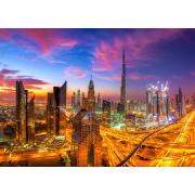 Puzzle Enjoy Mañana Sobre el Centro de Dubai de 1000 Piezas