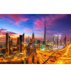 Puzzle Enjoy Mañana Sobre el Centro de Dubai de 1000 Piezas