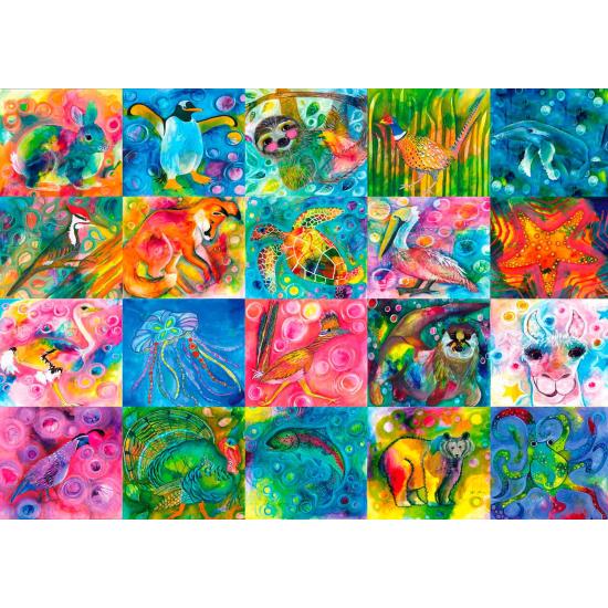 Puzzle Enjoy Magia Animal de 1000 Piezas