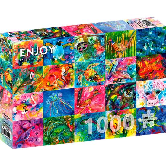 Puzzle Enjoy Magia Animal de 1000 Piezas