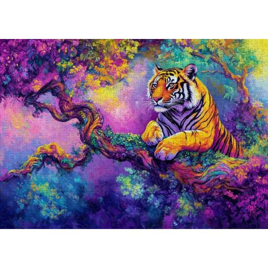 Puzzle Enjoy Majestad De La Jungla de 1000 Piezas