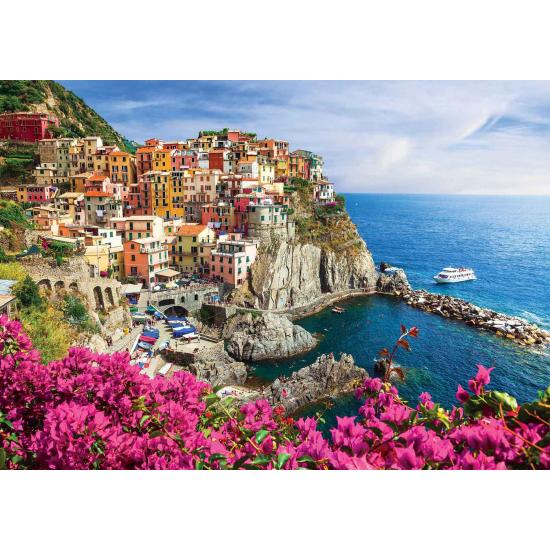 ペッレモルピダ　Cinque Terre Cinque Terre, Italy - Puzzle (1000 Pieces) White Mountain