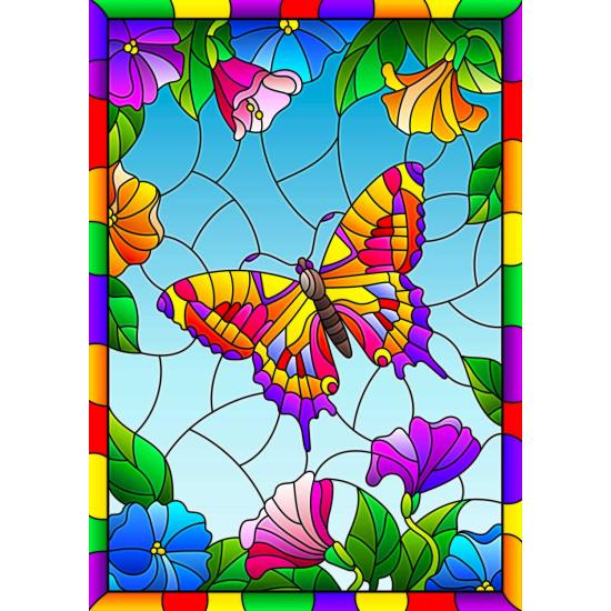 Puzzle Enjoy Mariposa de Cristal de 1000 Piezas Puzzle Enjoy Mariposa de Cristal de 1000 Piezas