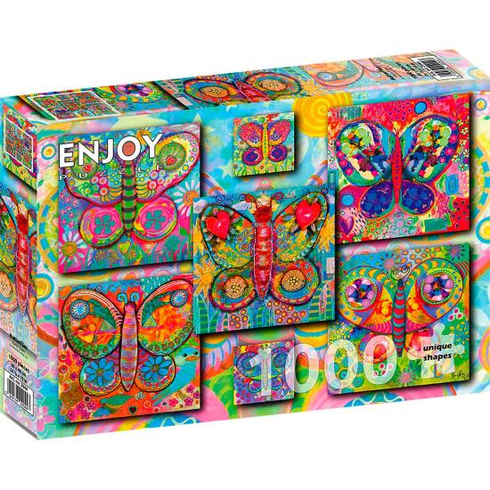 Puzzle Enjoy Mariposas de 1000 Piezas Puzzle Enjoy Mariposas de 1000 Piezas