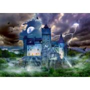 Puzzle Enjoy Noche Espeluznante en el Castillo de Drácula de 100