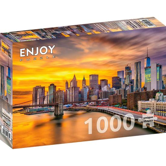 Puzzle Enjoy Nueva York al Atardecer de 1000 Pzs Puzzle Enjoy Nueva York al Atardecer de 1000 Pzs