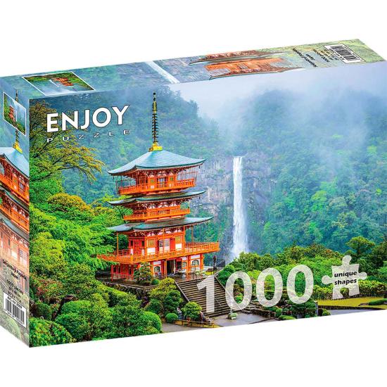 Puzzle Enjoy Pagoda Seiganto-ji Japón de 1000 Piezas Puzzle Enjoy Pagoda Seiganto-ji Japón de 1000 Piezas