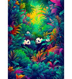 Puzzle Enjoy Paraíso De Panda de 1000 Piezas
