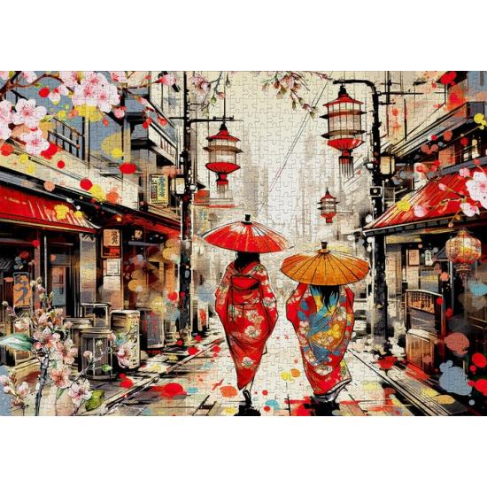 Puzzle Enjoy Paseo Por Tokio de 1000 Piezas