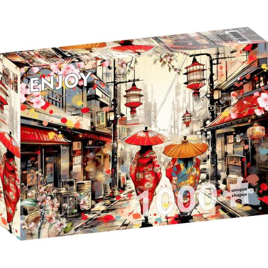Puzzle Enjoy Paseo Por Tokio de 1000 Piezas
