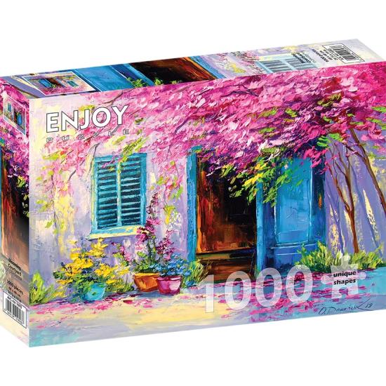 Puzzle Enjoy Patio Florido de 1000 Piezas Puzzle Enjoy Patio Florido de 1000 Piezas