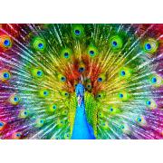 Puzzle Enjoy Pavo Real Colorido de 1000 Piezas