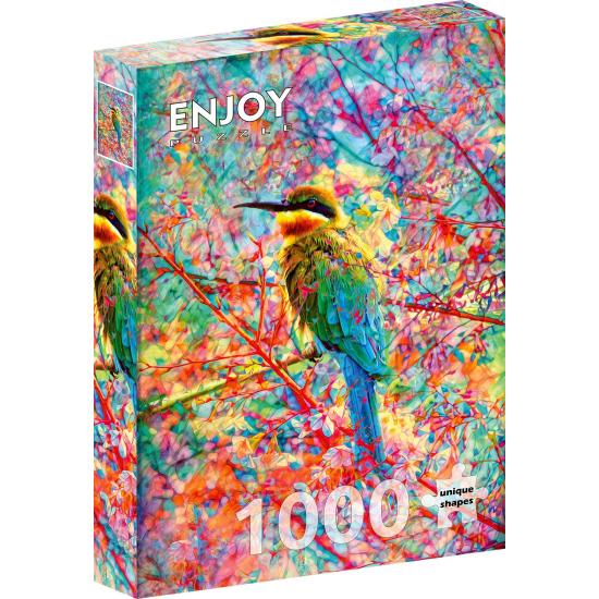 Puzzle Enjoy Pájaro Feliz de 1000 Piezas