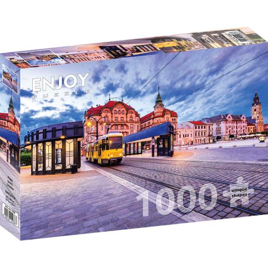 Puzzle Enjoy Plaza de la Unión en Oradea, Rumanía de 1000 Pzs