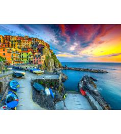 Puzzle Enjoy Puerto de Manarola, Cinque Terre, Italia de 1000 Pi