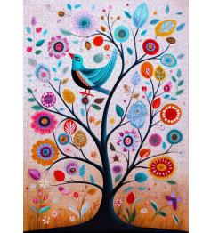 Puzzle Enjoy Que el Azulillo De La Felicidad Vuele A Tu Árbol 10