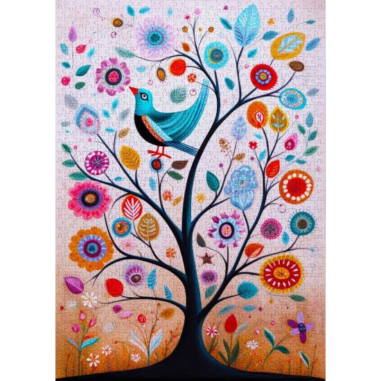 Puzzle Enjoy Que el Azulillo De La Felicidad Vuele A Tu Árbol 10