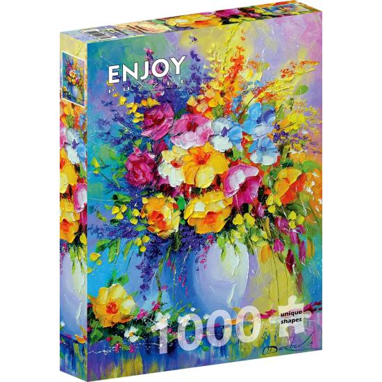 Puzzle Enjoy Ramo de Flores de Verano de 1000 Piezas Puzzle Enjoy Ramo de Flores de Verano de 1000 Piezas