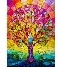 Puzzle Enjoy Árbol Cristalizado de 1000 Piezas
