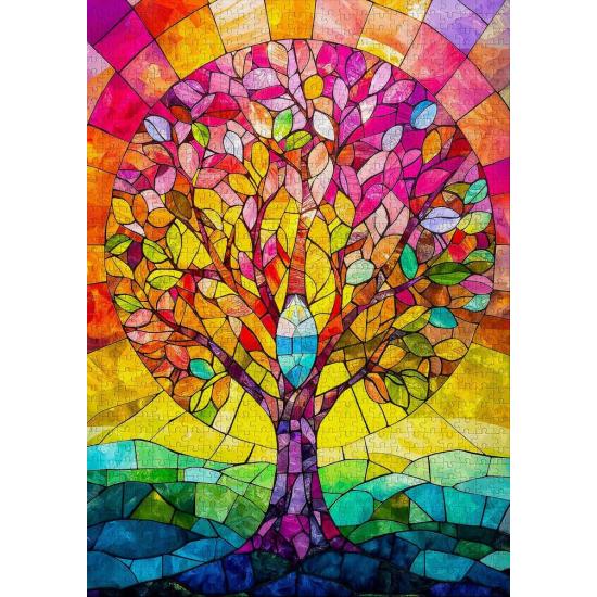 Puzzle Enjoy Árbol Cristalizado de 1000 Piezas