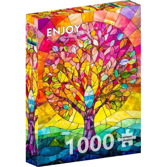 Puzzle Enjoy Árbol Cristalizado de 1000 Piezas