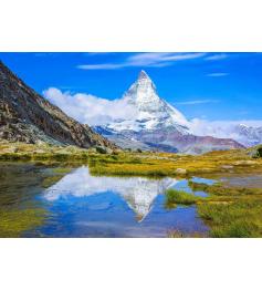 Puzzle Enjoy Reflejo Del Pico Matterhorn de 1000 Piezas