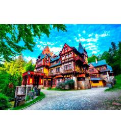 Puzzle Enjoy Residencia Real, Sinaia, Rumania de 1000 Piezas