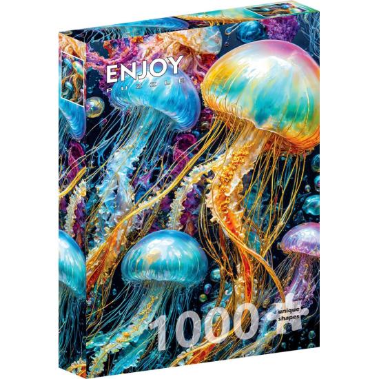 Puzzle Enjoy Resplandor De Medusas de 1000 Piezas