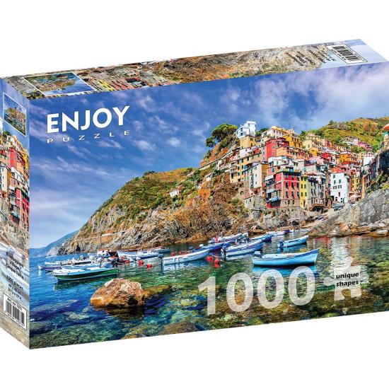 Puzzle Enjoy Riomaggiore, Cinque Terre de 1000 Pzs Puzzle Enjoy Riomaggiore, Cinque Terre de 1000 Pzs