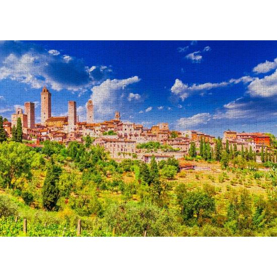 Puzzle Enjoy San Gimignano, Italia de 1000 Piezas