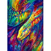 Puzzle Enjoy Serpiente Arcoiris de 1000 Piezas