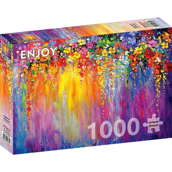 Puzzle Enjoy Sinfonía de Flores de 1000 Piezas