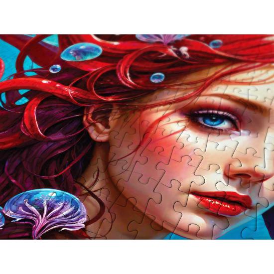 Puzzle Enjoy Sirena Pelirroja de 1000 Piezas Puzzle Enjoy Sirena Pelirroja de 1000 Piezas
