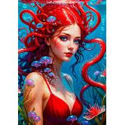 Puzzle Enjoy Sirena Pelirroja de 1000 Piezas