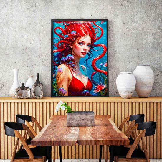 Puzzle Enjoy Sirena Pelirroja de 1000 Piezas Puzzle Enjoy Sirena Pelirroja de 1000 Piezas