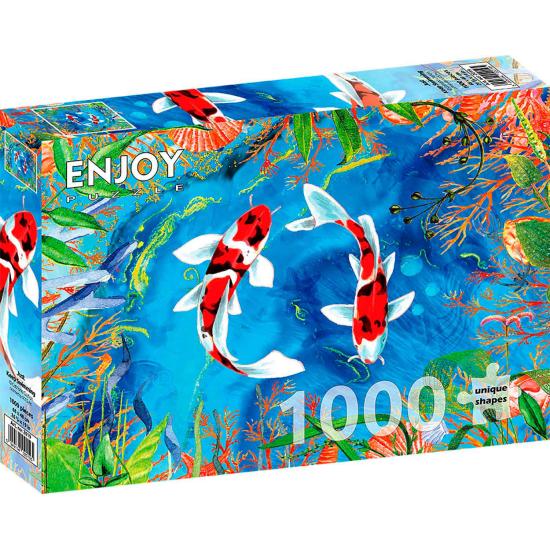 Puzzle Enjoy Solo Sigue Nadando de 1000 Piezas Puzzle Enjoy Solo Sigue Nadando de 1000 Piezas