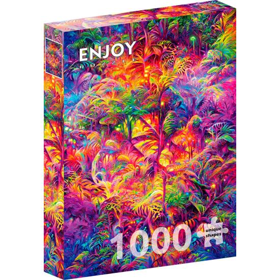 Puzzle Enjoy Tapiz De La Jungla de 1000 Piezas Puzzle Enjoy Tapiz De La Jungla de 1000 Piezas